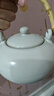 琦軒源汝窯茶壺泡茶家用陶瓷功夫茶具單壺茶水分離專(zhuān)用大提梁壺 汝窯章遠提梁壺(竹把)二杯3件套 曬單實(shí)拍圖