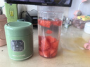 摩飛電器（Morphyrichards）榨汁杯便攜式果蔬杯輕食杯榨汁機(jī)迷你果汁杯小型家用無線充電式料理機(jī)隨行杯500ml大容量 MR9808綠 曬單實(shí)拍圖