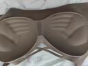 蘭繆內(nèi)衣女小胸聚攏無鋼圈顯大2025新款爆款文胸收副乳防下垂文胸胸罩 咖色+咖色 M  105斤以下32/70、34/75ABC 曬單實拍圖