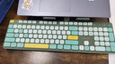 迪摩（DEARMO）MK8900無(wú)線(xiàn)鍵盤(pán)鼠標套裝無(wú)線(xiàn)鍵鼠套裝藍牙雙模內置鋰電筆記本臺式電腦鍵鼠套裝 綠彩 曬單實(shí)拍圖