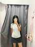 UR2025春季新款女裝時尚設(shè)計感百搭裙褲造型短褲UWM650032 深灰 (偏短) L 曬單實拍圖