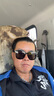 BOLON暴龍眼鏡王鶴棣同款墨鏡男黑超方框太陽鏡女防曬防紫外線BL3111 C10-灰色/亮黑偏光 曬單實拍圖