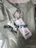 羅蒙（ROMON）無(wú)痕冰絲短袖t恤男翻領(lǐng)2025新款純色寬松商務(wù)休閑打底衫半袖上衣 蘋果綠 4XL 曬單實(shí)拍圖
