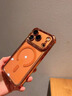 雅思戀 透明磁吸四角氣囊適用蘋(píng)果17promax手機殼iPhone17pro星宇橙17全包防摔Air新款16外殼高級感簡(jiǎn)約 磁吸【星宇橙】電鍍氣囊防摔 iPhone 17 Pro Max 曬單實(shí)拍圖
