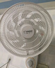 揚子電風(fēng)扇家用璧扇掛壁掛風(fēng)扇強力大風(fēng)力制冷輕音掛扇小型搖頭掛墻壁風(fēng)扇壁扇 機械款-免打孔（直徑310mm） 普通線(xiàn) 曬單實(shí)拍圖