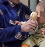 FGA富光兒童保溫杯寶寶吸管杯鴨嘴學(xué)飲杯316L不銹鋼喝水壺水杯子綠色 曬單實(shí)拍圖