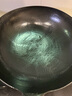 歐樂(lè )菲（OLOFE）章丘炒鍋黑鐵鍋家用老式手打炒菜鍋無(wú)涂層鍋大炒勺精熟鐵大師32cm 曬單實(shí)拍圖