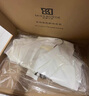 伯德小姐白色蝴蝶結(jié)襯衫女設(shè)計感系帶短袖上衣氣質(zhì)通勤職業(yè)白領(lǐng)襯衣 曬單實拍圖