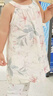 babylove寶寶連衣裙夏季薄款女寶寶高支純棉掛脖裙甜美國風(fēng)公主吊帶裙夏裝 江南煙雨 100 曬單實(shí)拍圖
