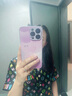 圣圖朗新款小羊皮適用17蘋(píng)果16plus手機殼iphone15promax高級感14pro防摔12小眾全包x保護套11硅膠13情侶 液態(tài)小羊皮-水彩好運【草紫色】 iPhone 14 Pro Max 曬單實(shí)拍圖