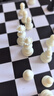 得力（deli）國際象棋磁吸防水折疊棋盤跳棋+收納盒裝 學生兒童益智教學棋游 曬單實拍圖