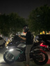 摩多狼（MOTOWOLF）摩托車頭套夏季冰絲男面罩女四季防曬擋風(fēng) 黑色  曬單實拍圖