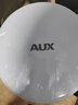 奧克斯（AUX）脫水機(jī)家用大容量不銹鋼甩干機(jī)甩干桶 小型宿舍公寓出租房單脫水甩干迷你脫水桶大家電器 10斤殺菌款【藍(lán)光殺菌不銹鋼桶+快速脫水干至9成】 曬單實(shí)拍圖