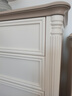 一具一家美式實(shí)木八斗柜白色奶油風(fēng)客廳靠墻邊柜多抽屜主臥床尾柜儲物柜子 9958五斗柜80*45*101CM 可可蛋奶白色【全白】 曬單實(shí)拍圖