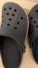 卡駱馳crocs七夕情人節(jié)禮物洞洞鞋貝雅卡駱班輕便耐磨一腳蹬休閑鞋|205089 深藍(lán)/辣椒紅-4CC 40 (250mm) 曬單實(shí)拍圖