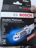 博世（BOSCH）博世原裝 汽車火花塞/適用于 雙銥金火花塞（套裝四支價） 大眾CC高爾高爾夫4高6高7嘉旅邁騰【配雙鉑金】 曬單實(shí)拍圖