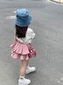 真維斯女童裙子兒童短裙女孩夏季公主裙女大童蓬蓬裙夏裝可愛(ài)蛋糕裙 粉 150 曬單實(shí)拍圖