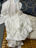暄琰 夏季防曬衣女2025新款冰絲長(zhǎng)款修全身防曬服收腰開(kāi)衫裙子外套薄 白色 均碼 曬單實(shí)拍圖