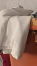 糖力【商場(chǎng)同款】春秋新款鏤空繡花半身裙女高腰顯瘦A字裙短裙 白色 S 曬單實(shí)拍圖