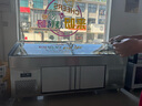 銀錚三溫三控階梯冰臺(tái)點(diǎn)菜柜 商用雙溫涼菜冷藏展示柜臥式飯店燒烤串串水果撈菜品保鮮柜保鮮冷凍一體 2.0米三層【保真銅管/階梯制冷】 曬單實(shí)拍圖