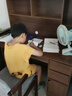 立太（LEADTEK）實木書桌學(xué)習(xí)桌電腦桌書柜書架一體家用小戶型轉(zhuǎn)角桌學(xué)生寫字桌子 【新品沖量】120cm深胡桃色 曬單實拍圖