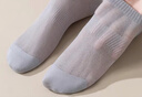 俞兆林5雙襪子男短襪秋冬季薄款不掉跟抗菌桑蠶絲防臭絲襪船襪 曬單實(shí)拍圖