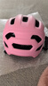 塔斯隊長(cháng)兒童自行車(chē)騎行頭盔男女孩平衡車(chē)護具青少年輪滑騎行滑板穿戴裝備 白粉色 M 曬單實(shí)拍圖