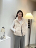 ONLY2025冬季新款蓬松保暖毛絨立領(lǐng)短款馬甲羽絨服女|125452001 A06太古白色 XS 曬單實(shí)拍圖