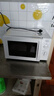 美的（Midea）快捷微波爐 家用小型 360°轉(zhuǎn)盤加熱 旋鈕操控 易潔內(nèi)膽（M1-L213B） 曬單實拍圖