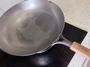 福妻（FUTSUMA）日本品牌純鈦100%炒鍋健康無涂層蜂窩點陣蒸煮家用炒菜不粘鍋 直邊導流壓紋款（3-5人） 33cm 曬單實拍圖