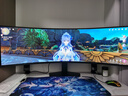 三星玄龍騎士G9 49英寸電競144Hz帶魚(yú)屏 5K曲面1000R游戲屏幕雙2K臺式筆記外接HDR600電腦顯示器1ms 144Hz LS49FG912ECXXF 曬單實(shí)拍圖