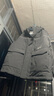 卡賓男裝 三防連帽羽絨服秋冬新款90鴨絨工裝外套潮流寬松H 煤黑色01 XL /180/52 曬單實拍圖