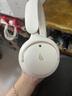 漫步者（EDIFIER）【重磅旗艦新品|藍牙V5.4】Fit900NB小金標真無線主動降噪頭戴式藍牙耳機長續(xù)航游戲音樂耳麥禮物 云巖白+QQ音樂 曬單實拍圖