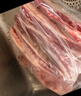 1號會員店 帶皮豬五花肉 凈重3斤 精品五花肉烤肉紅燒肉燒烤食材  曬單實拍圖
