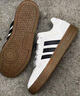 adidas「小鋸齒」D-PAD CLASSIC休閑美高風(fēng)復(fù)古籃球板鞋阿迪達(dá)斯 淺灰/黑色/淺猩紅   38 曬單實(shí)拍圖
