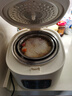 半球智能電飯煲家用小型多功能預約定時(shí)煮飯煲陶瓷釉不粘鍋煮粥煲燙蒸煮燜肉304鋼膽無(wú)涂層迷你電飯鍋 彩屏智能方煲 3L （304鋼膽）-帶鋼籠 曬單實(shí)拍圖