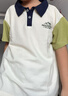 唐獅童裝polo衫男童2025夏季新款拼色短袖t恤兒童帥氣夏裝 杏綠  160  曬單實拍圖