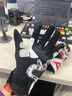 DAINESE/丹尼斯 MIG 3 摩托車夏季透氣耐磨騎行手套運動個性機車手套 32J/黑色/紅色/白色 L 曬單實拍圖