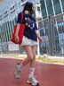 CAMILA KSENIA官網(wǎng)小c&k老爹鞋女2025新款夏季休閑百搭厚底港風(fēng)增高網(wǎng)面運動鞋 灰藍色 36 曬單實拍圖