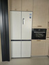 美的（Midea）M60雙子星系列541純平全嵌雙系統除菌十字四開(kāi)門(mén)一級無(wú)霜國家補貼家用電冰箱MR-541WUSPZE云朵 曬單實(shí)拍圖
