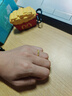 中國黃金滿天星黃金情侶戒指999足金對戒七夕情人節(jié)禮物送男女朋友老婆 金重約2.4g【足金男戒】 曬單實拍圖