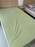 京東京造維他棉床單 100%純棉A類抗菌全棉床蓋單件200x230cm 青檸綠 曬單實(shí)拍圖
