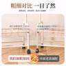苡茉衣帽架可移動(dòng)落地家用臥室鐵藝收納置物鞋帽晾掛衣架60雙層-白 曬單實(shí)拍圖