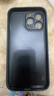 揚聚特蘋果14ProMax手機殼Apple iPhone14ProMax新款保護套硅膠軟邊磨砂全包防摔5G高級感時尚外殼男女款 石墨黑【諸事皆順】 蘋果14ProMax 曬單實拍圖