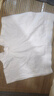 貓人（MiiOW）白色男士?jì)妊澞屑兠?A抗菌原棉四角褲透氣全棉寬松大碼平角短褲衩 豎紋棉*2+燕麥棉*2【7A抗菌原棉】 4條 2XL :(建議130-150斤) 曬單實(shí)拍圖
