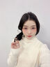 紅允簡(jiǎn)約百搭高彈力防滑發(fā)圈女2025新款爆款頭繩橡皮筋女扎高馬尾發(fā)繩 黑色五條 曬單實(shí)拍圖