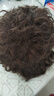 天空樹(shù)假發(fā)女士自然全頭套真人發(fā)絲整頂中老年媽媽短卷發(fā)時(shí)尚年輕梨花卷 全真發(fā)【全手織發(fā)套】深棕色 短發(fā) 曬單實(shí)拍圖