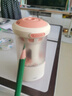 得力（deli）學(xué)生大口徑全自動(dòng)電動(dòng)削筆機兒童削筆器卷筆轉筆削筆刀削加粗桿大三角鉛筆電動(dòng)文具生日開(kāi)學(xué)禮物灰 曬單實(shí)拍圖