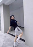 RATEWIN官方潮牌冰絲短褲男女同款五分褲夏季運(yùn)動休閑籃球褲透氣速干褲子 綠色（NE01） L （推薦體重130-145斤） 曬單實拍圖
