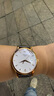 天梭（TISSOT）【官方授權店】 瑞士手表 俊雅系列1853石英男表時(shí)尚商務(wù)男士腕表 白盤(pán)皮帶T063.610.36.037.00 曬單實(shí)拍圖